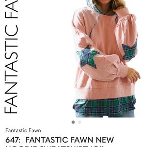647:  FANTASTIC FAWN NEW HOODIE SWEATSHIRT (C1)
